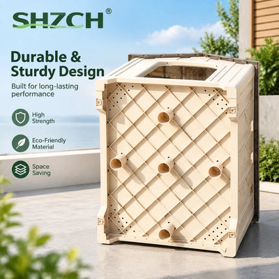 Niche pour Chien Extérieur Plastique Isolée Grande Taille Toutes Saisons