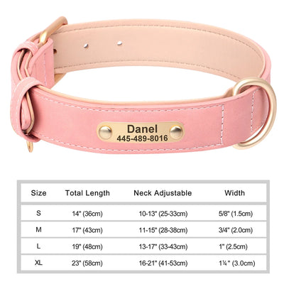 Medaille Collier Cuir Gravee Personnalise Chien