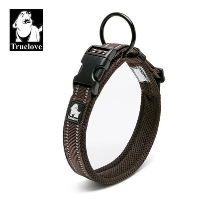 Collier Maille Nylon Réfléchissant Gros Chien