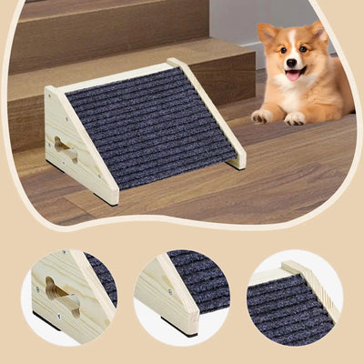 Rampe pour Chien Bois pour Marches d'Escalier 15 cm