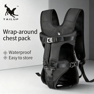 Sac à Dos de Transport Ventral Chien Étanche 4 Tailles