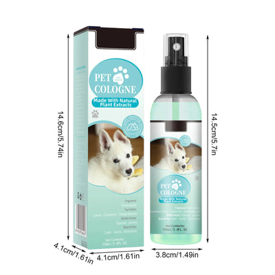 Parfum pour Chien Eau de Cologne 100 ml Floral-Boisé