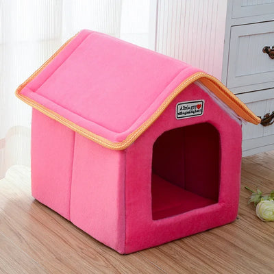 Niche d'Intérieur Pliable pour Petit et Moyen Chien