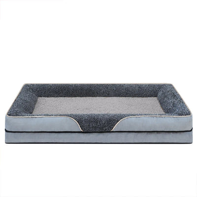 Canapé pour Chien Déhoussable Mousse Épaisse 120 x 80 cm