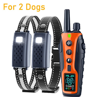 Collier Dressage 1000m 2 Chiens Lampe LED