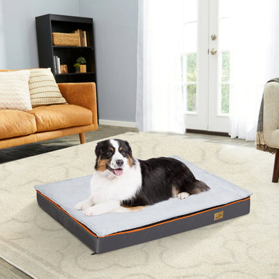 Matelas pour chien orthopédique lavable - Gros-Chien.com