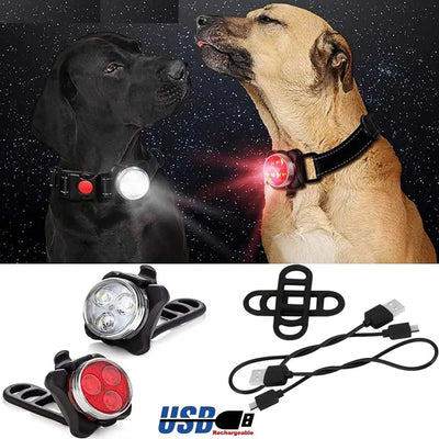 Lumière LED de Sécurité Aluminium pour Chien