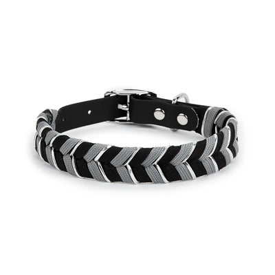 Collier Tressé Coloré Fait Main pour Grand Chien