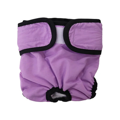 Couche pour Chien en Chaleur Lavable Scratch Jusqu'à 65 cm