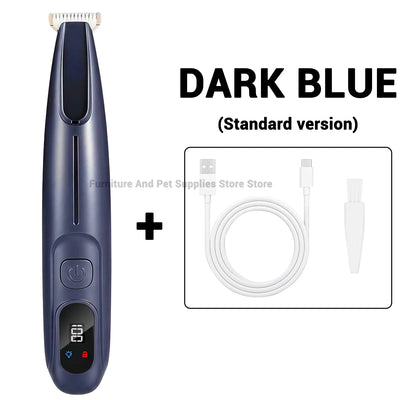 Tondeuse pour Chien Pattes et Museau Lumière LED UV