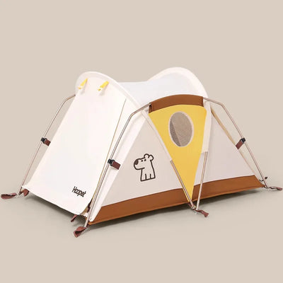 Tente pour Chien Camping Portable Niche Pliable 85 x 58 cm