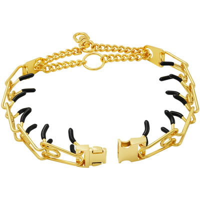 Collier Anti-Traction à Picots Acier Inoxydable Chien Tireur