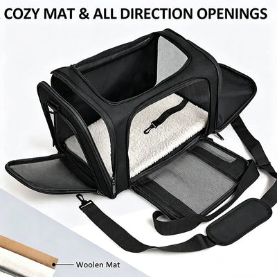 Sac de Transport Chien Souple Tapis Lavable 3 Tailles