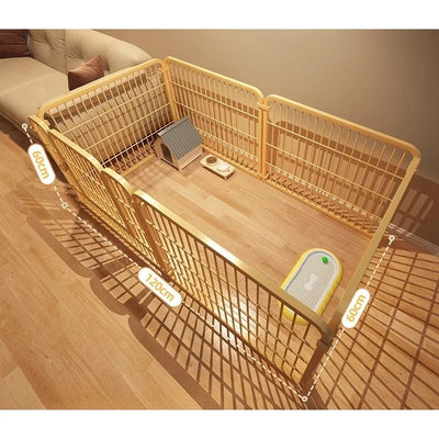 Enclos Modulable pour Chien d'Intérieur Haut et Robuste