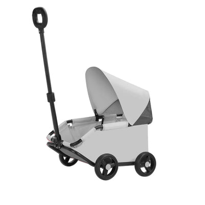 Poussette pour Chien Pliable 4 Roues Poignée Télescopique