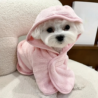 Peignoir Douillet Enveloppant pour Chien