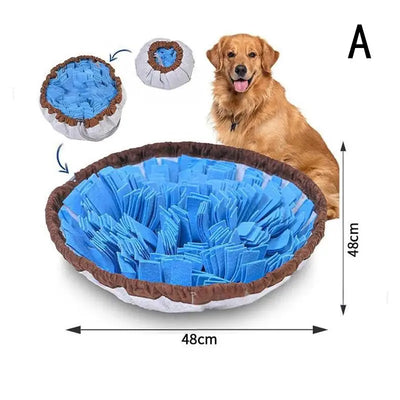 Tapis de Fouille Rond Pliable 44 cm pour Chien