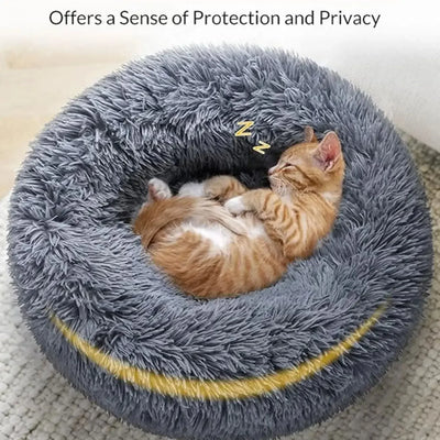 Panier Rond Moelleux pour Chien de 40 à 90 cm 22 Coloris