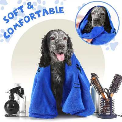 Serviette Microfibre Séchage Rapide pour Chien