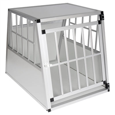 Cage de Transport Aluminium EUGAD 1 Porte pour Chien