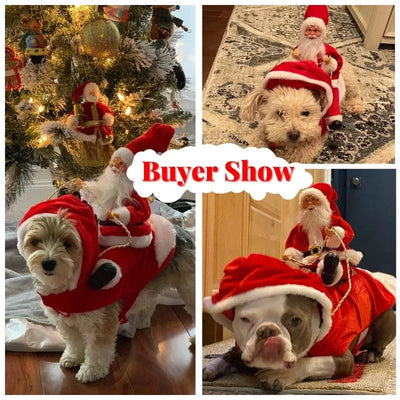Costume de Noël Cosplay pour Chien