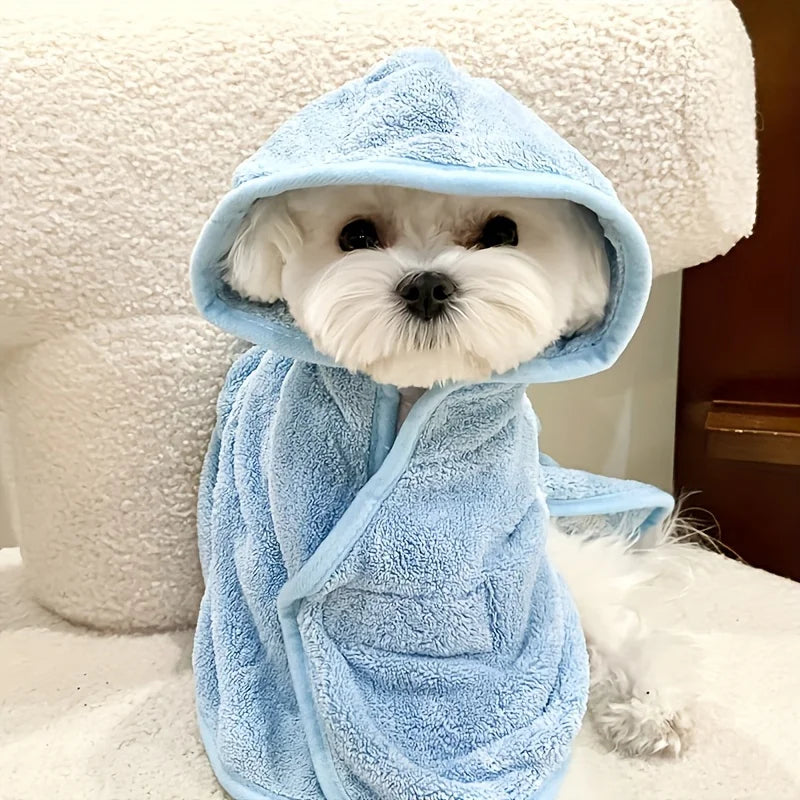 Peignoir Douillet Enveloppant pour Chien