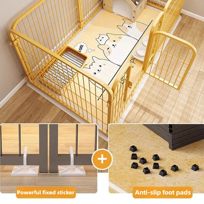 Parc pour Chien Modulable 120x60 cm Barrière d'Intérieur