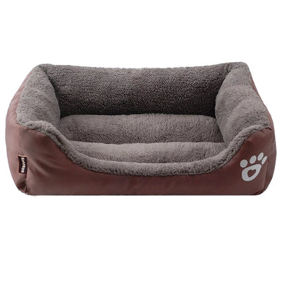Panier pour Chien Polaire Bords Rembourrés Jusqu'à 95 cm