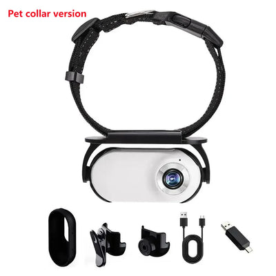 Caméra pour Chien Rotation 360° Grand Angle 120° Mini