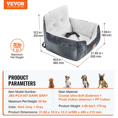 Siège Auto Imperméable Gros Chien 45kg