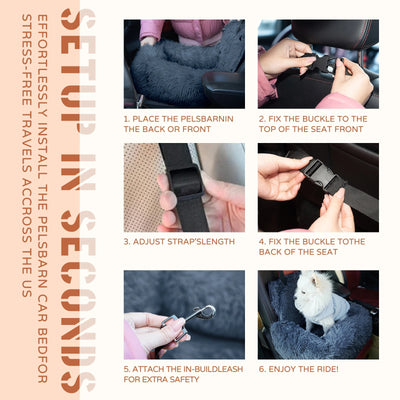 Siège auto chien grande taille