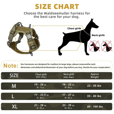Harnais tactique pour chien