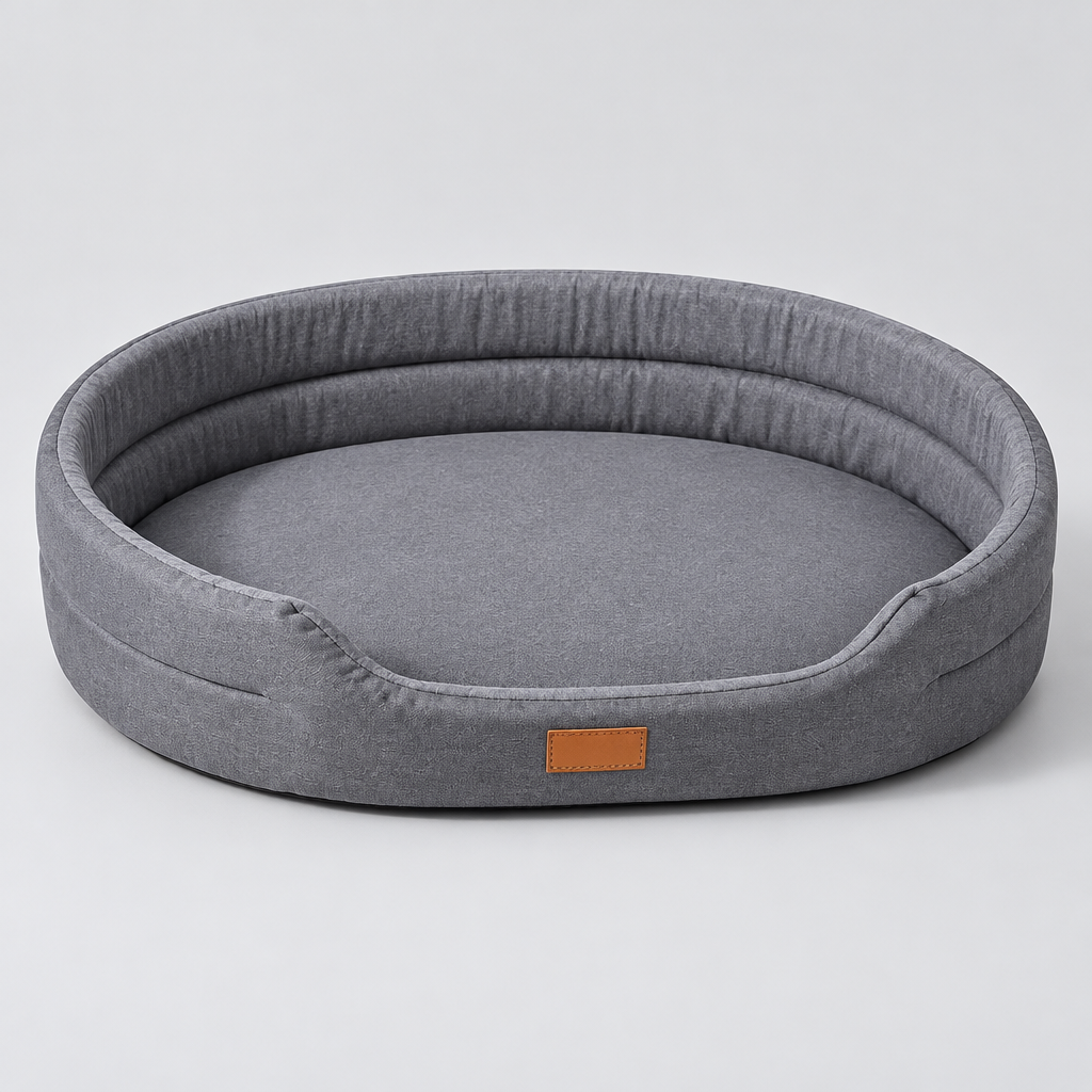 Panier orthopédique XXL gris mousse mémoire