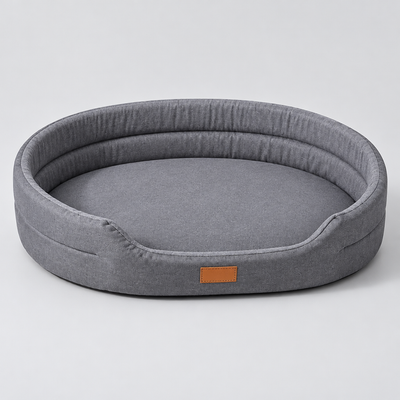 Panier orthopédique XXL gris mousse mémoire