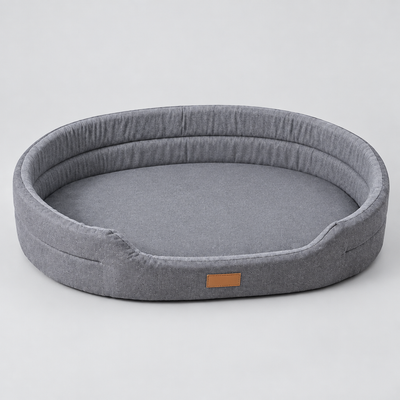 Panier orthopédique XXL gris, vue de côté