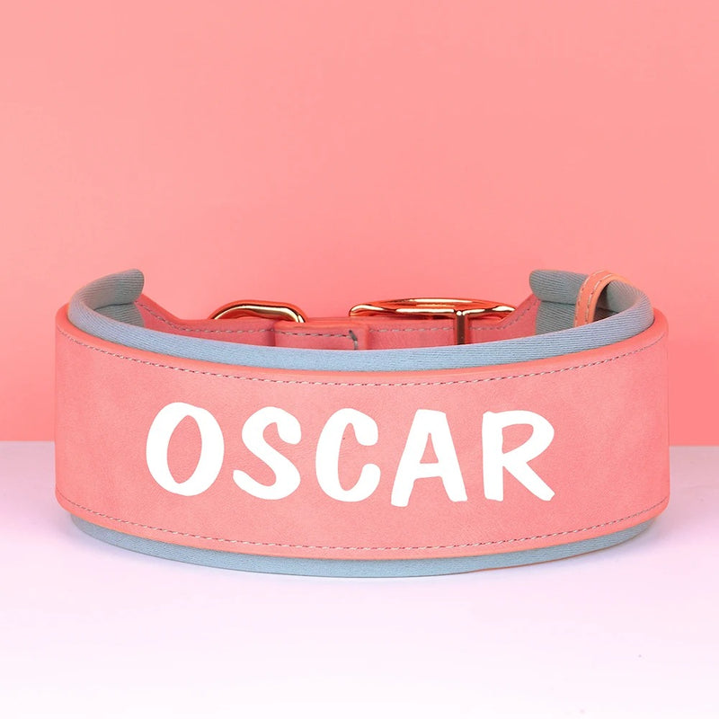 Collier Cuir Personnalisé Renforcé Gros Chien - Gros-Chien.com