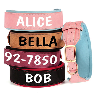 Collier Cuir Personnalisé Renforcé Gros Chien - Gros-Chien.com