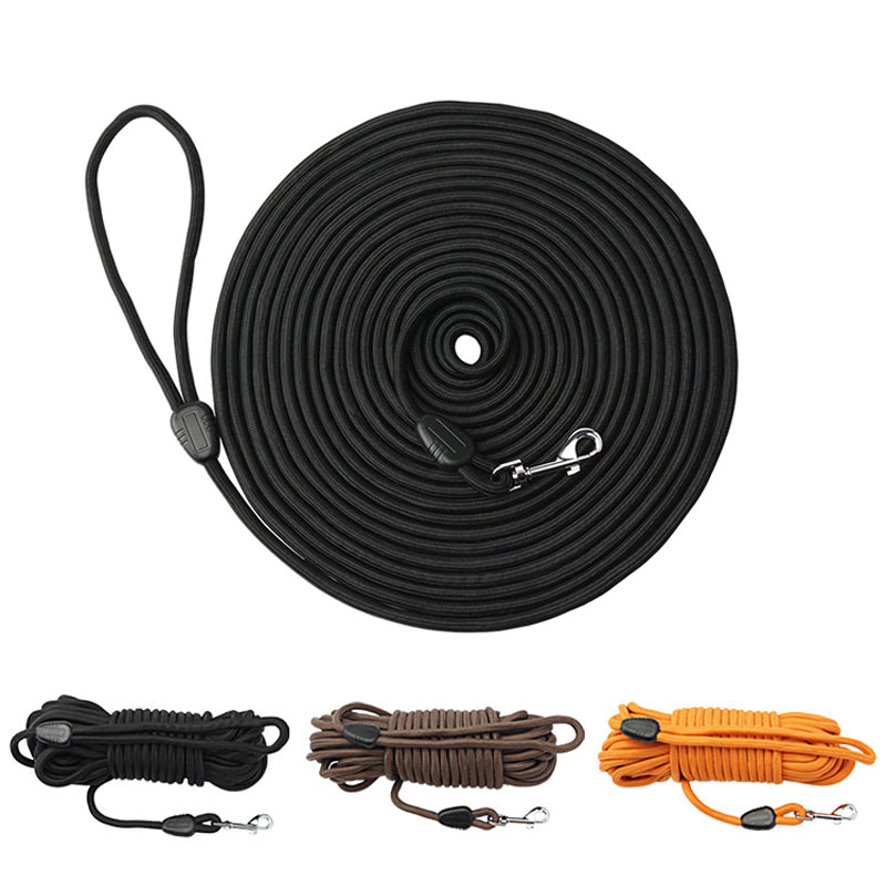 Longe Élastique Pour Chien 120-140 Cm - Amortisseur Anti-Traction Avec Poignée Rembourrée