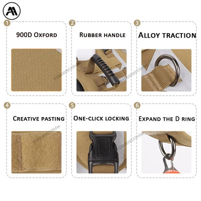 Harnais réfléchissant pour chien