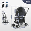 Poussette pour chien double