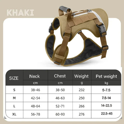 Harnais réfléchissant pour chien