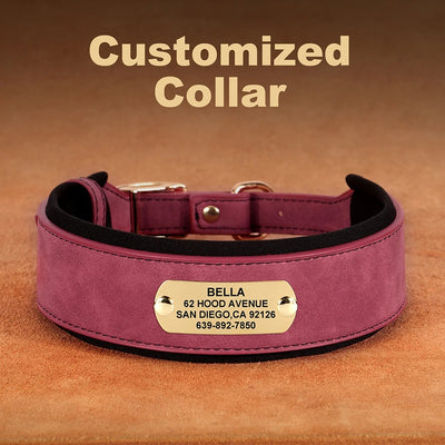 Collier Cuir Personnalisé Renforcé Gros Chien - Gros-Chien.com