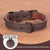 Collier pour chien en cuir véritable
