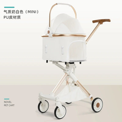 Poussette pour chien de luxe