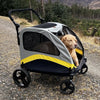Poussette pour chien 4 roues