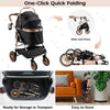 Poussette pour chien solide