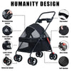Poussette pour chien tout terrain