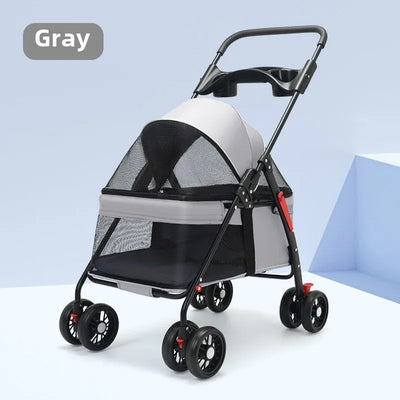 Poussette pour chien tout terrain