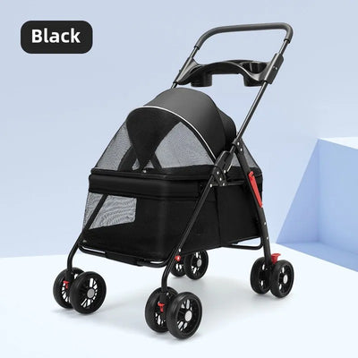 Poussette pour chien tout terrain