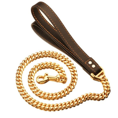 LAISSE EN CHAINE POUR GROS CHIEN - Gros-Chien.com